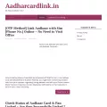 aadharcardlink.in aadharcardlink.in