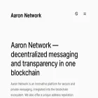 aaronetwork.xyz aaronetwork.xyz