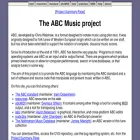abc.sourceforge.net abc.sourceforge.net