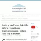 academicrightswatch.se academicrightswatch.se