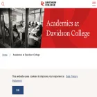 academics.davidson.edu academics.davidson.edu