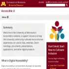 accessibility.umn.edu accessibility.umn.edu