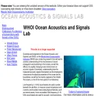 acoustics.whoi.edu acoustics.whoi.edu