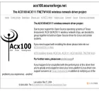 acx100.sourceforge.net