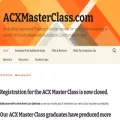 acxmasterclass.com