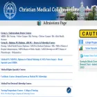 admissions.cmcvellore.ac.in admissions.cmcvellore.ac.in
