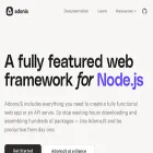 adonisjs.com