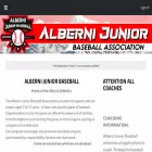 albernibaseball.com