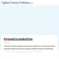 algebrapracticeproblems.com algebrapracticeproblems.com