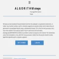 algorithmsteps.co algorithmsteps.co