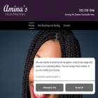 aminashairbraiding.com