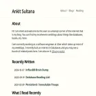 ankitsultana.com ankitsultana.com