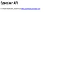 api.spreaker.com api.spreaker.com