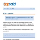 appscript.sourceforge.net appscript.sourceforge.net