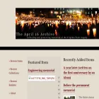 april16archive.org april16archive.org