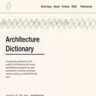 archdictionary.com archdictionary.com