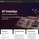 archive.blender.org archive.blender.org