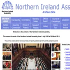 archive.niassembly.gov.uk archive.niassembly.gov.uk