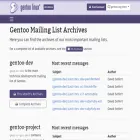 archives.gentoo.org