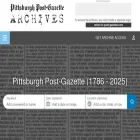 archives.post-gazette.com