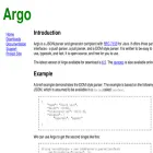 argo.sourceforge.net argo.sourceforge.net