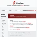 artisan.page artisan.page