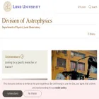 astro.lu.se astro.lu.se