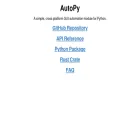 autopy.org autopy.org