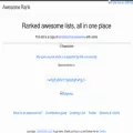 awesomerank.github.io