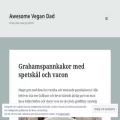 awesomevegandad.com awesomevegandad.com