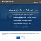 backupcalculator.com backupcalculator.com