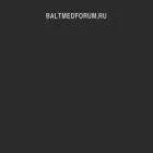 baltmedforum.ru