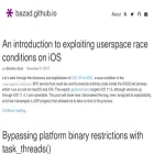 bazad.github.io bazad.github.io