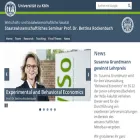 behavecon.uni-koeln.de behavecon.uni-koeln.de
