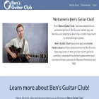 bensguitarclub.com