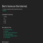 benthecoder.github.io benthecoder.github.io