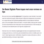 bestedigitalepiano.nl