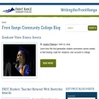 blog.frontrange.edu blog.frontrange.edu