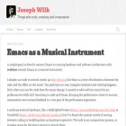 blog.josephwilk.net