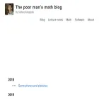 blog.poormansmath.net blog.poormansmath.net
