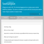 blog.soton.ac.uk blog.soton.ac.uk
