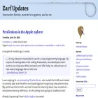 blog.zarfhome.com blog.zarfhome.com
