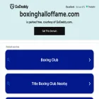 boxinghalloffame.com boxinghalloffame.com