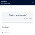 brettbeeson.com.au brettbeeson.com.au
