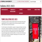 bulletin.temple.edu