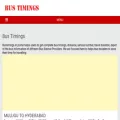 bustimings.in bustimings.in