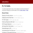 caleb.software caleb.software