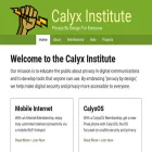 calyxinstitute.org calyxinstitute.org