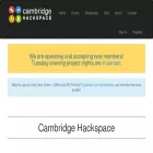 cambridgehackspace.com cambridgehackspace.com