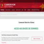 cameroon.opendataforafrica.org